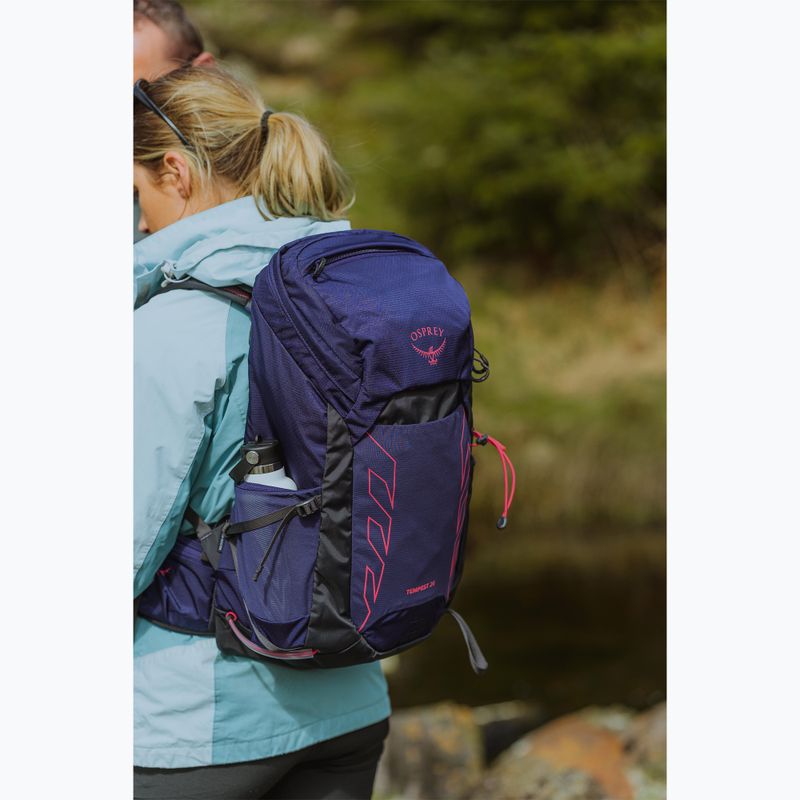 Plecak turystyczny damski Osprey Tempest 26 l deep fig/ hotspot pink 14