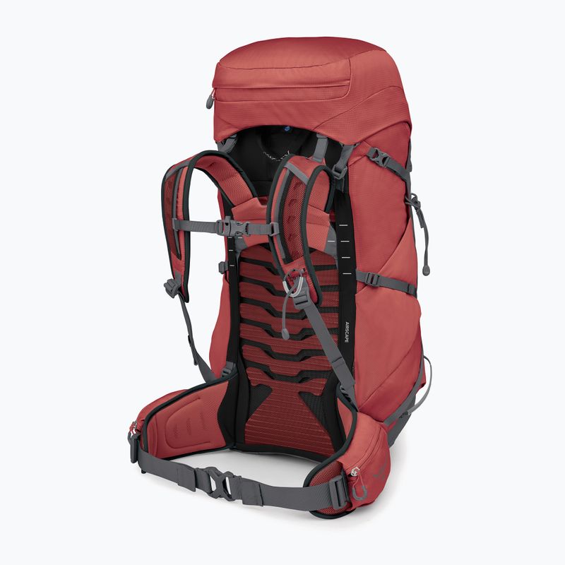 Plecak trekkingowy damski Osprey Tempest 44 l red pampass/coal Grey 3