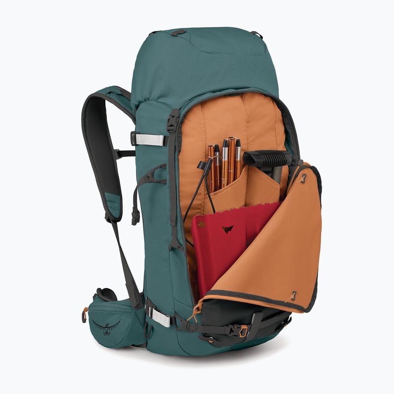 Plecak skiturowy Osprey Soelden 45 l cascade blue/raven black 4