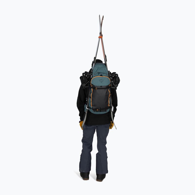 Plecak skiturowy Osprey Soelden 45 l cascade blue/raven black 9