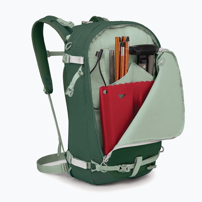 Plecak skiturowy damski Osprey Sopris 25 l tundra green/green canopy 5