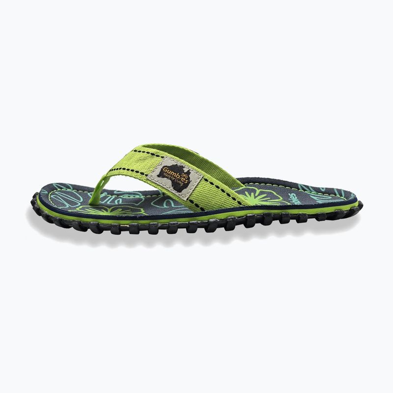 Japonki Gumbies Islander lime hibiscus 2