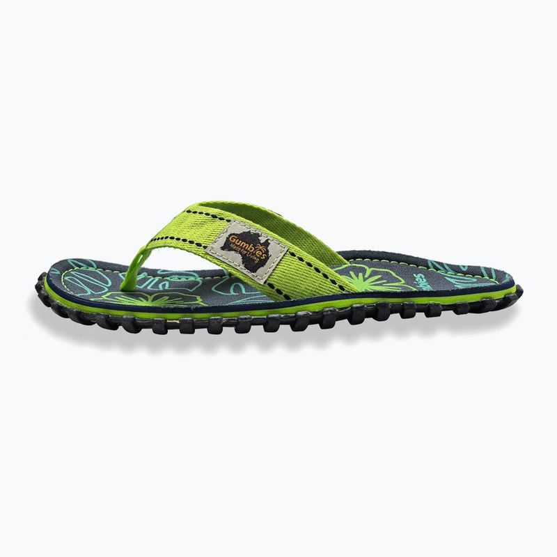 Japonki Gumbies Islander lime hibiscus 2