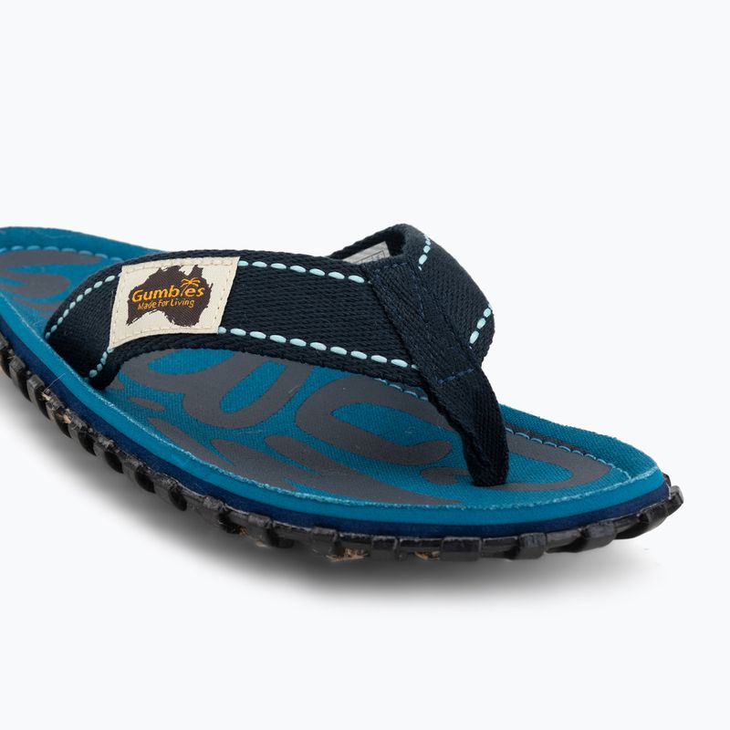 Japonki Gumbies Islander blue surf 7