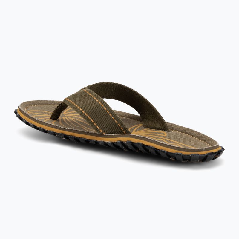 Japonki Gumbies Islander palm leaf khaki 3