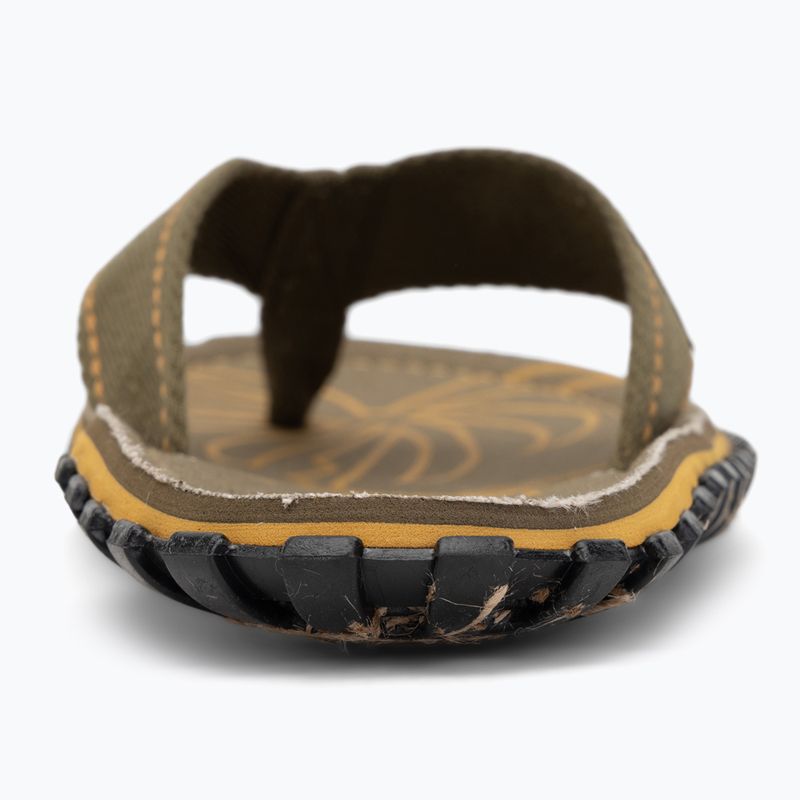 Japonki Gumbies Islander palm leaf khaki 6