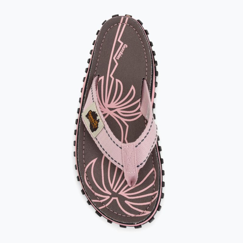 Japonki Gumbies Islander palm leaf pink 5