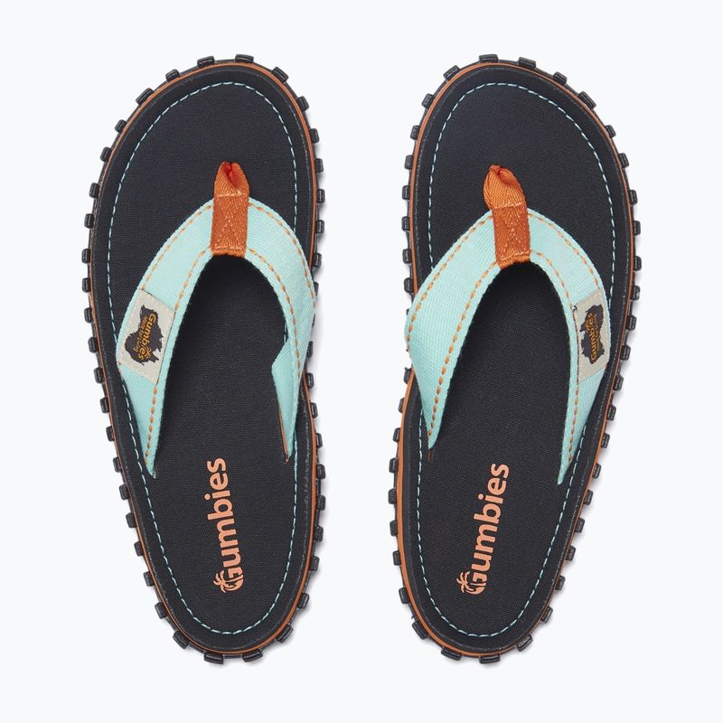 Japonki Gumbies Islander tricolor black 4