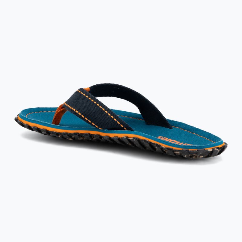 Japonki Gumbies Islander tricolor blue 3