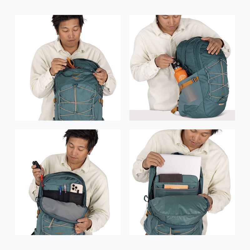 Plecak miejski Osprey Quasar 26 l blue heather 13