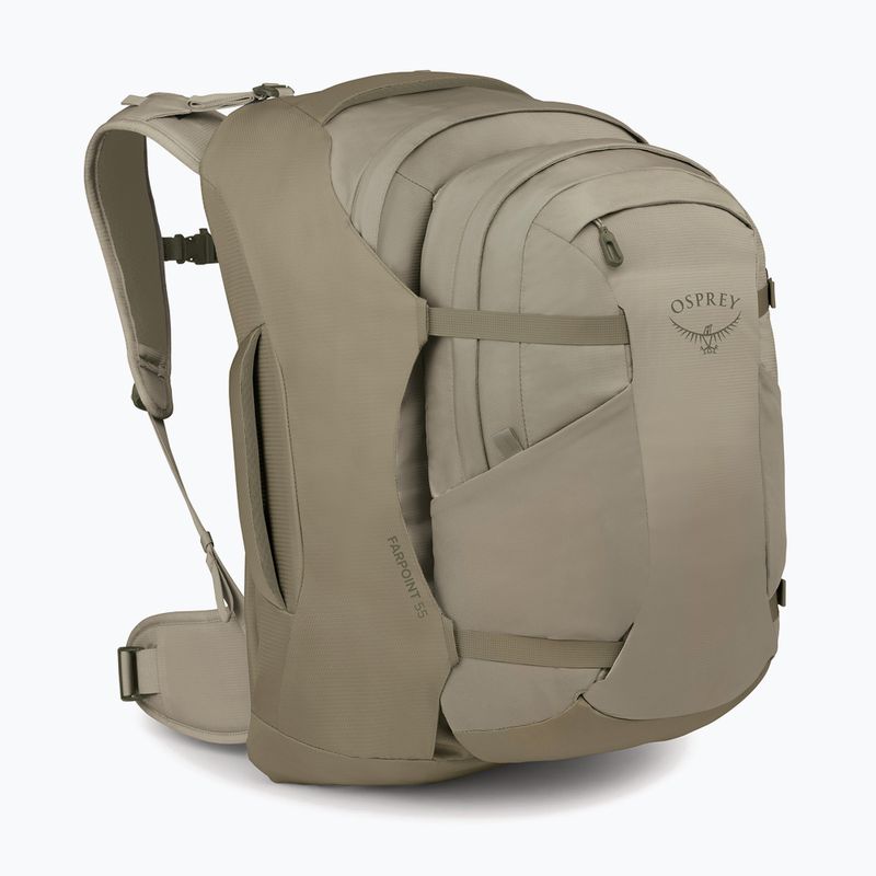 Plecak turystyczny Osprey Farpoint 55 l sawdust tan 2