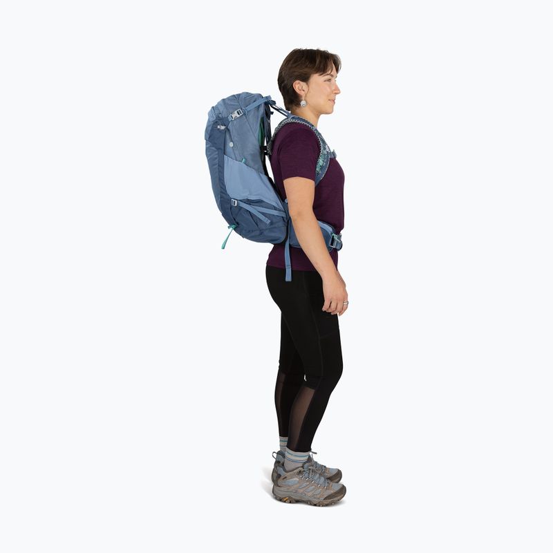 Plecak turystyczny damski Osprey Sirrus 24 l sevres blue 7