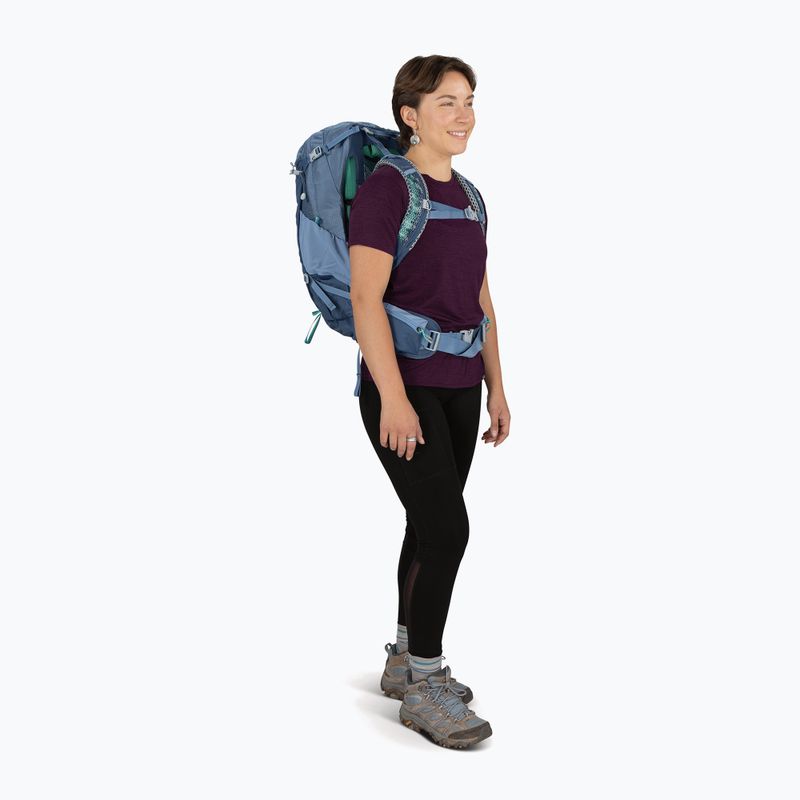 Plecak turystyczny damski Osprey Sirrus 24 l sevres blue 9