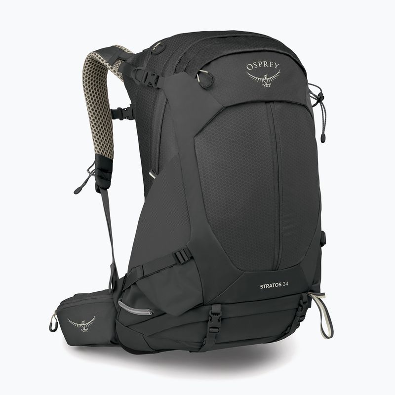 Plecak turystyczny męski Osprey Stratos 34 l raven black 2