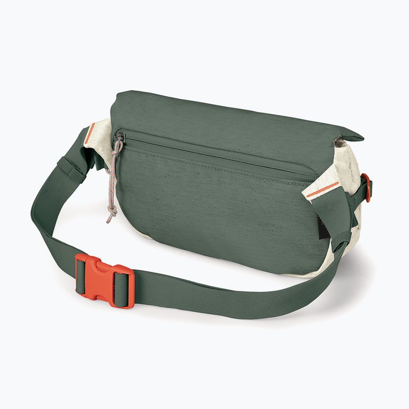 Saszetka nerka Osprey Arcane Earth Hip 2 l Moon Beige/Pine Leaf 3