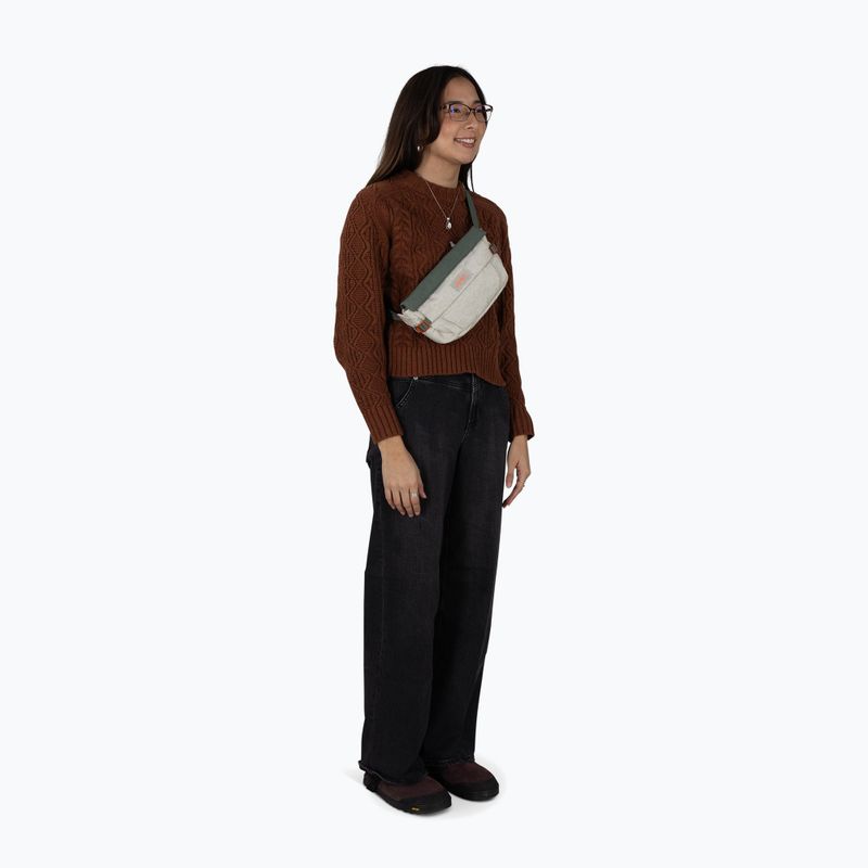 Saszetka nerka Osprey Arcane Earth Hip 2 l Moon Beige/Pine Leaf 4