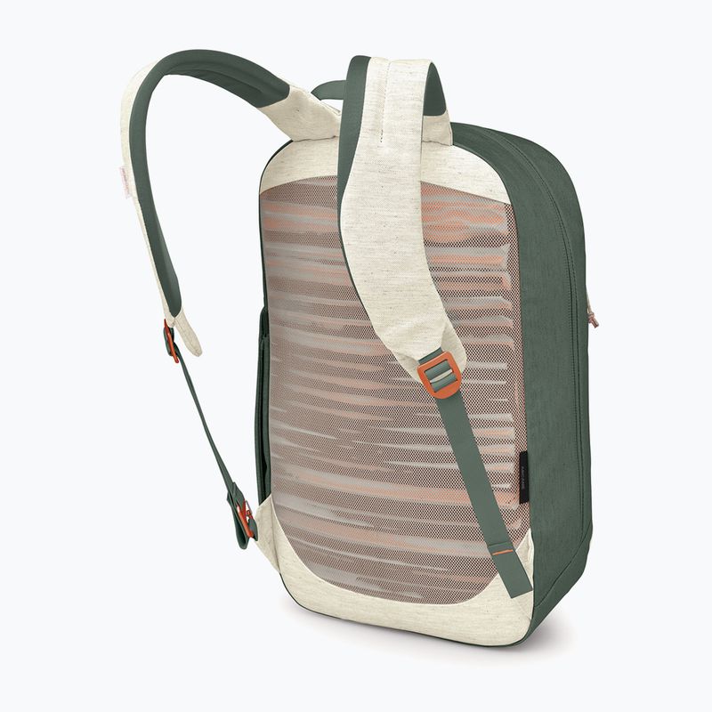 Plecak miejski Osprey Arcane Earth Large Day 22 l moon beige/pine leaf 3