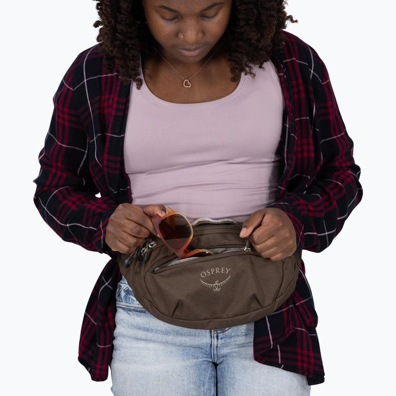 Saszetka nerka Osprey Daylite Waist 2 l truffle brown 7
