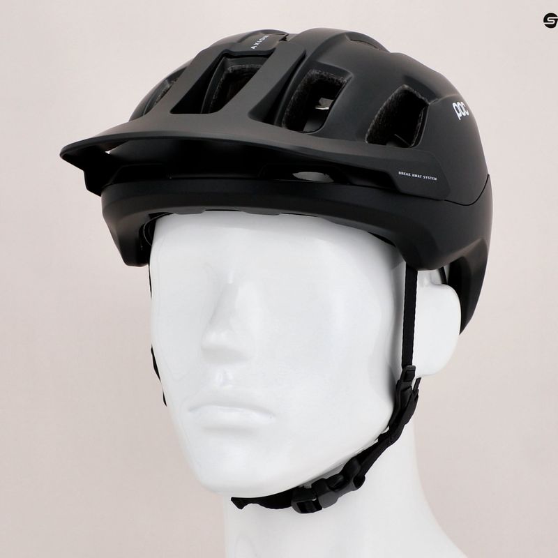 Kask rowerowy POC Axion uranium black/opal blue metallic/matt 13