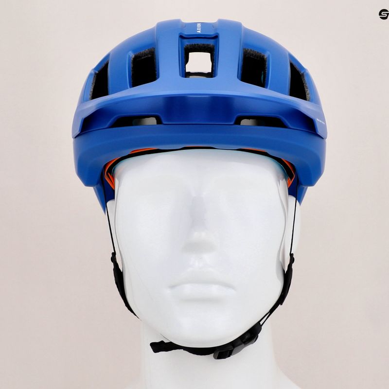 Kask rowerowy POC Axion SPIN natrium blue matt 13