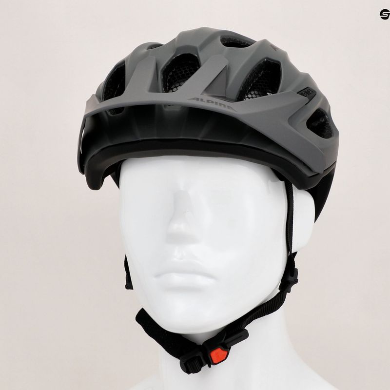 Kask rowerowy Alpina Carapax 2.0 coffee/grey matt 9