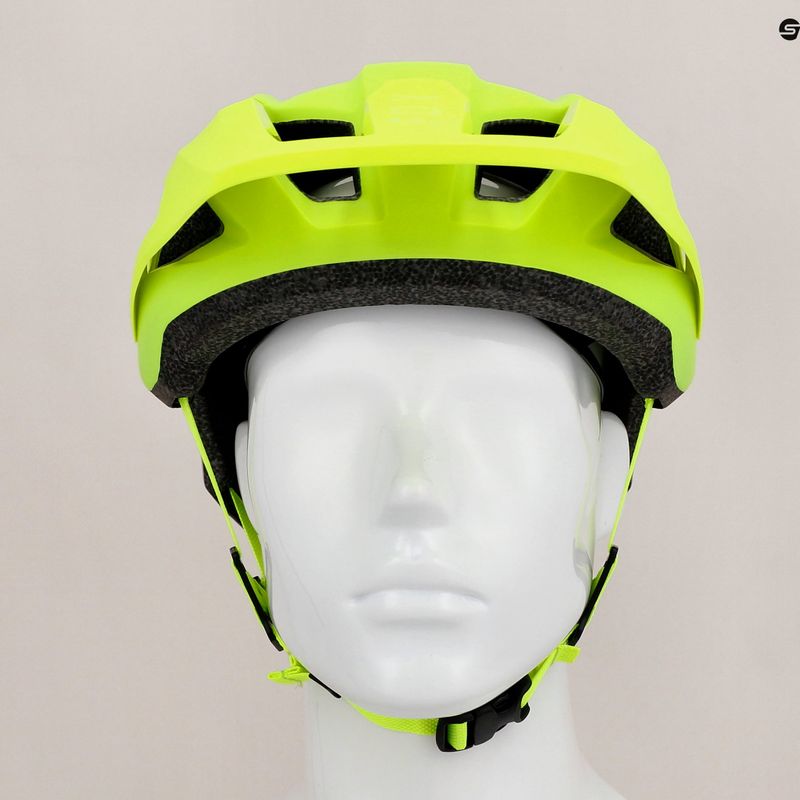 Kask rowerowy Fox Racing Mainframe Trvrs yellow 9