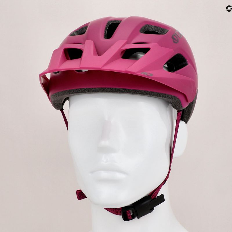 Kask rowerowy Giro Verce W matte pink street 9