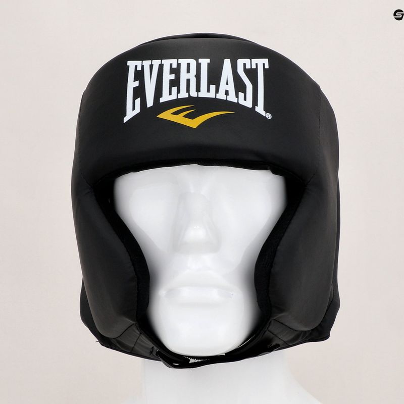 Kask bokserski Everlast z ochroną policzków czarny 7