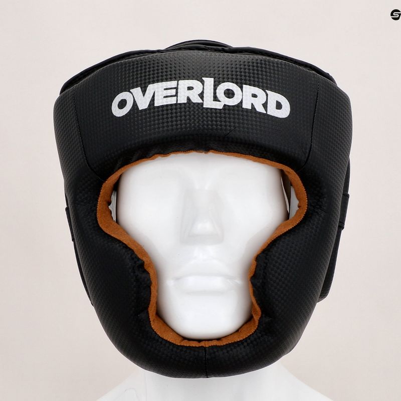 Kask bokserski Overlord Kevlar czarny 7