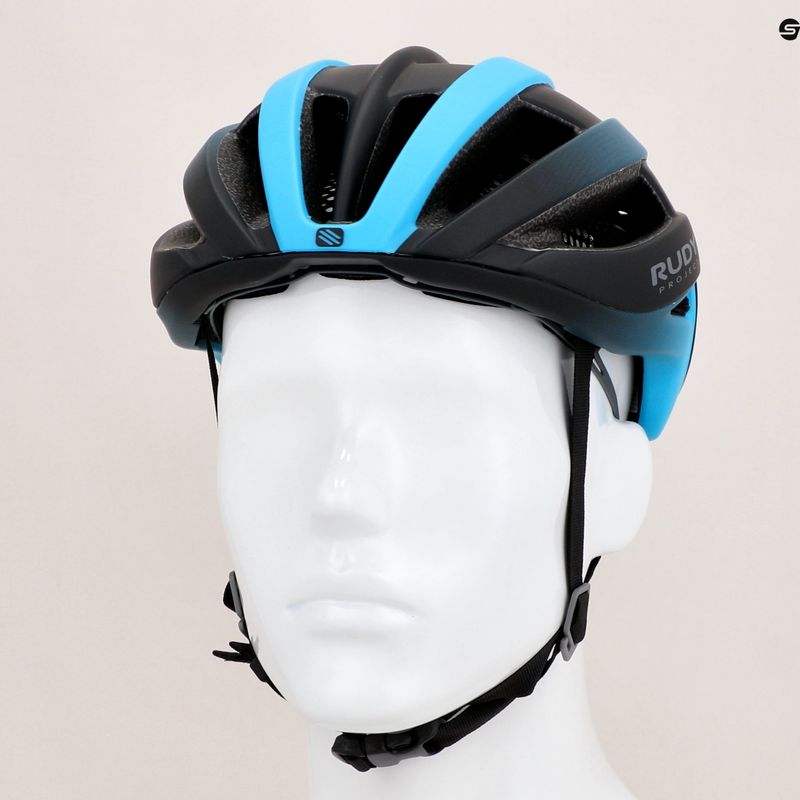 Kask rowerowy Rudy Project Venger Road azur/black matte 13