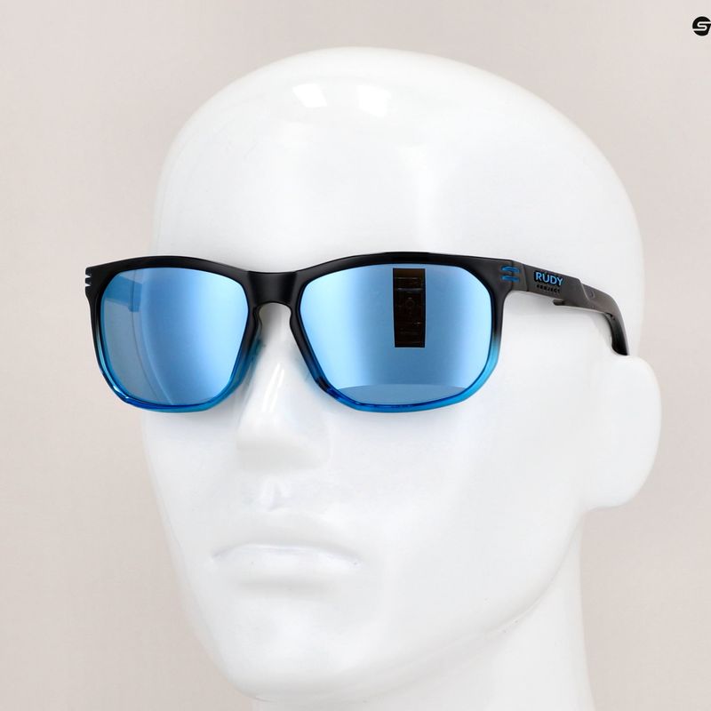 Okulary przeciwsłoneczne Rudy Project Soundrise black fade crystal azur gloss/multilaser ice 12