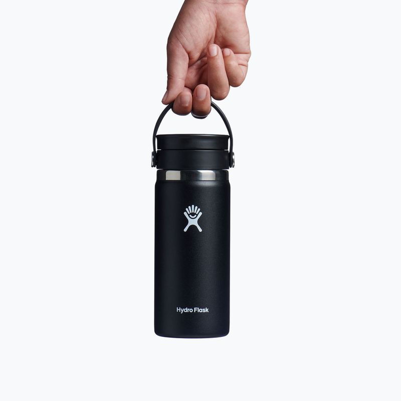 Butelka termiczna Hydro Flask Wide Flex Sip 470 ml black 6