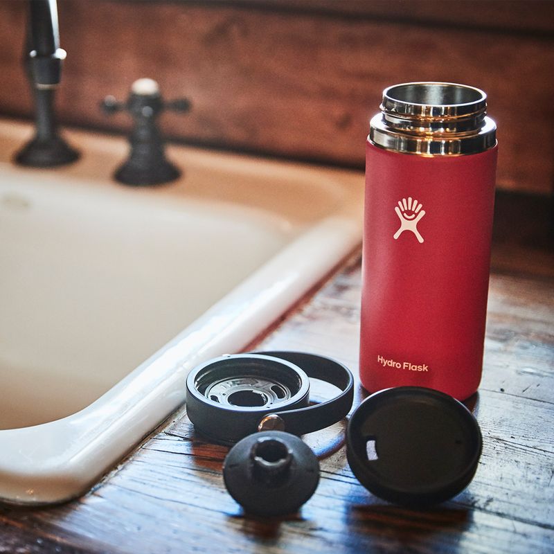 Nakrętka do butelki Hydro Flask Wide Mouth Flex Sip Cap black 5