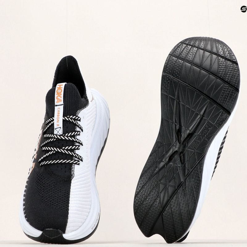 Buty do biegania męskie HOKA Carbon X 3 black/white 14