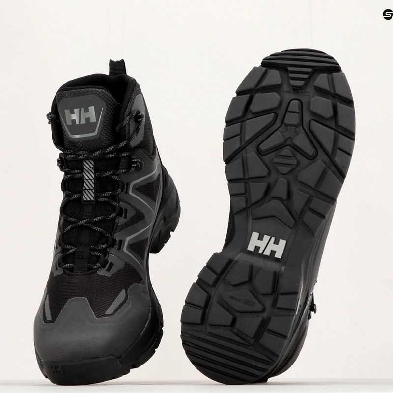 Buty trekkingowe męskie Helly Hansen Cascade Mid HellyTech black/new light grey 14