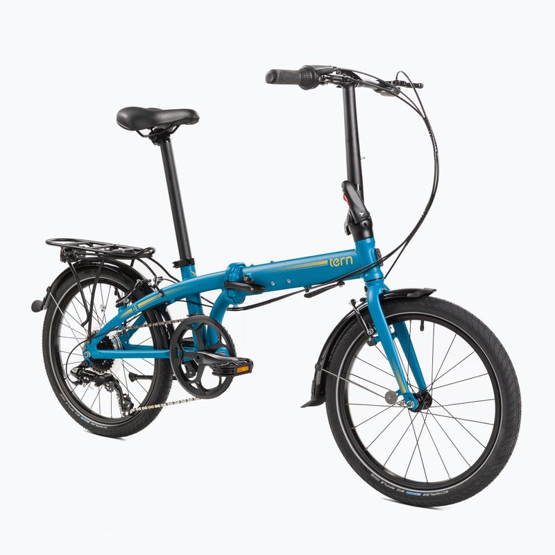 Rower miejski składany Tern Link C8 blue 2