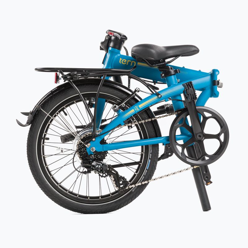 Rower miejski składany Tern Link C8 blue 6