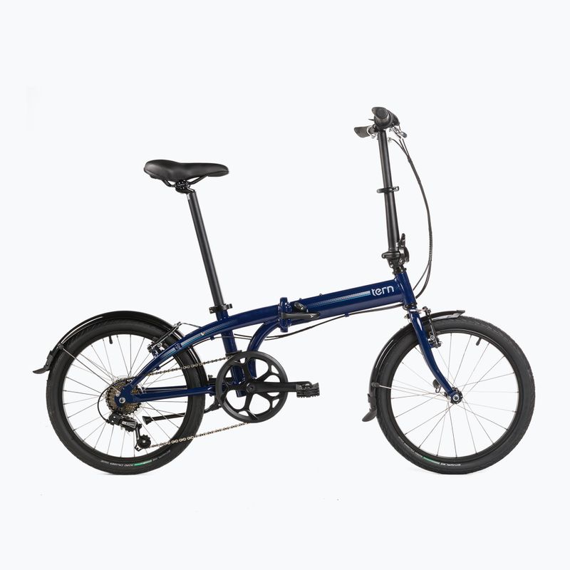 Rower miejski składany Tern Link B7 navy
