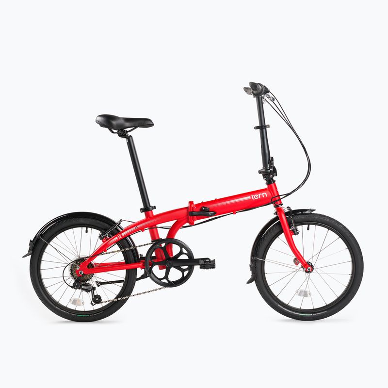 Rower miejski składany Tern Link B7 red