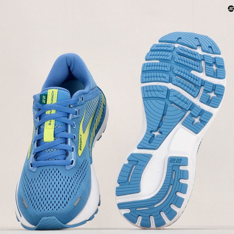 Buty do biegania damskie Brooks Adrenaline GTS 22 silver lake blue/green/white 18