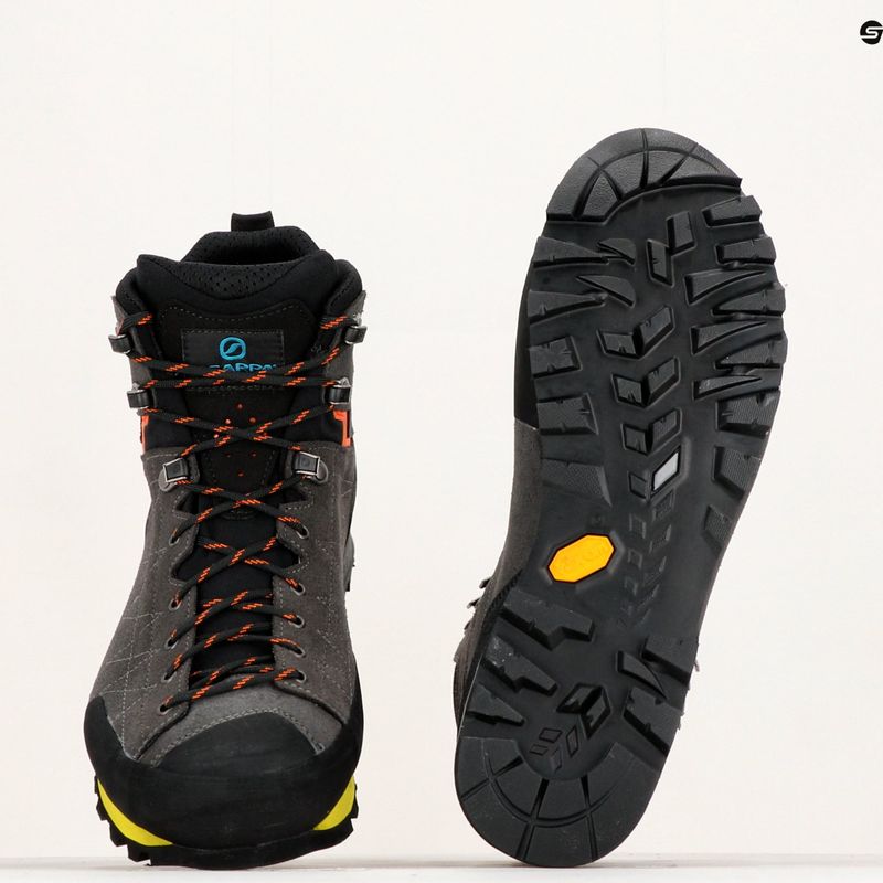 Buty podejściowe  męskie SCARPA Zodiac Plus GTX shark/orange 19