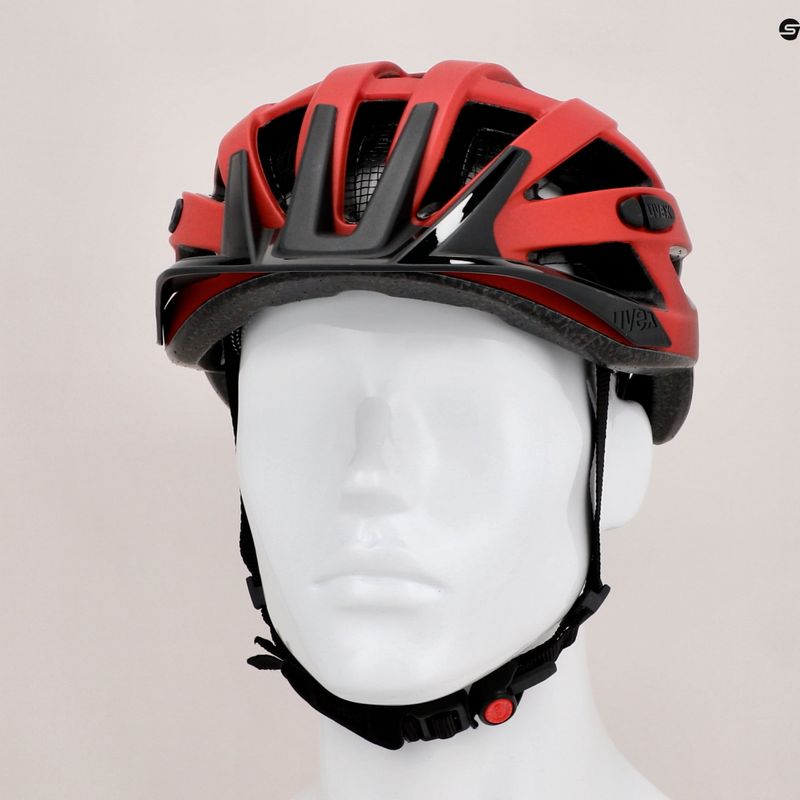 Kask rowerowy UVEX I-vo CC red/black matt 13