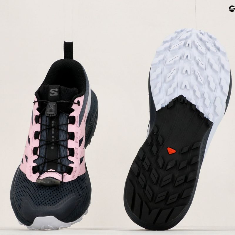 Buty do biegania damskie Salomon Sense Ride 5 india ink/lilac sachet/arctic ice 14