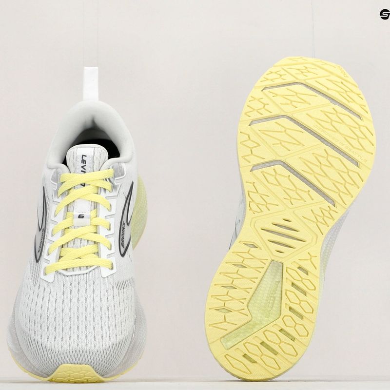 Buty do biegania damskie Brooks Levitate 6 white/oyster/yellow 14