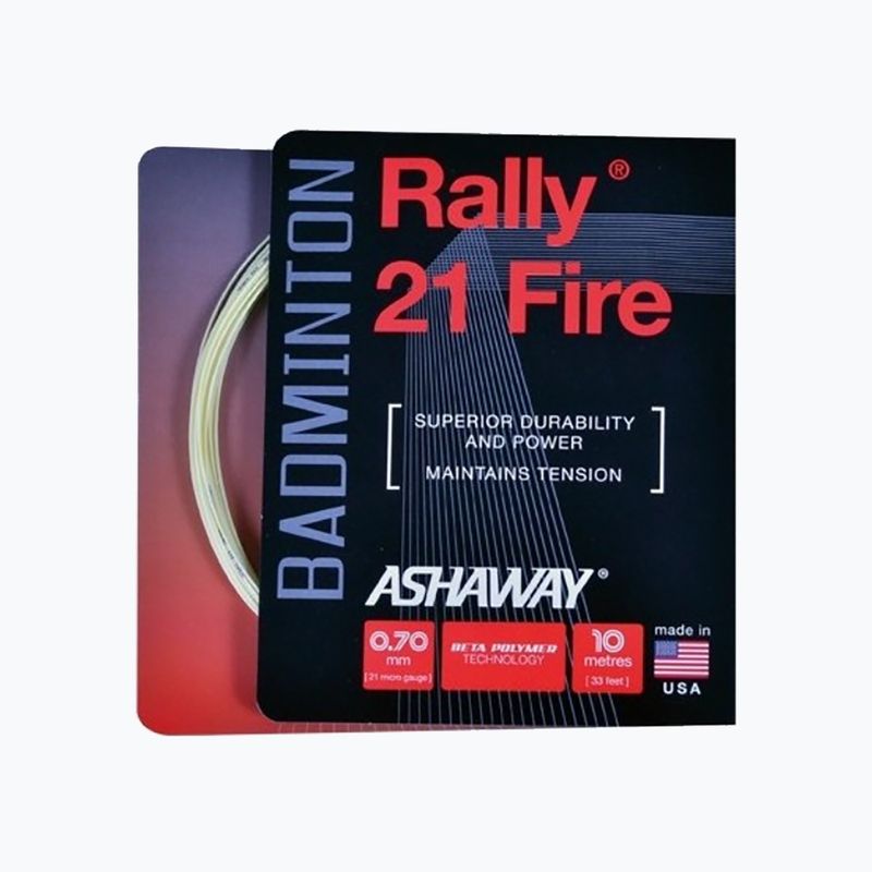 Naciąg badmintonowy ASHAWAY Rally 21 - set white