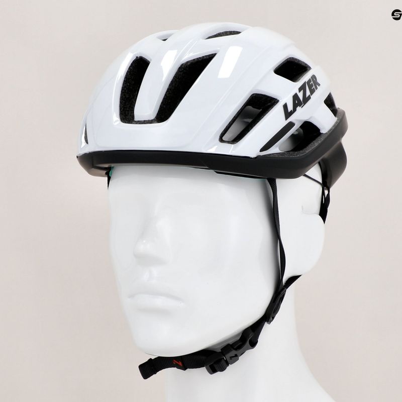 Kask rowerowy Lazer Strada KinetiCore white 9