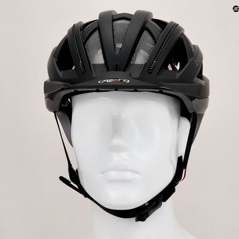 Kask rowerowy CASCO Cuda 2 black/anthrazite matt 9