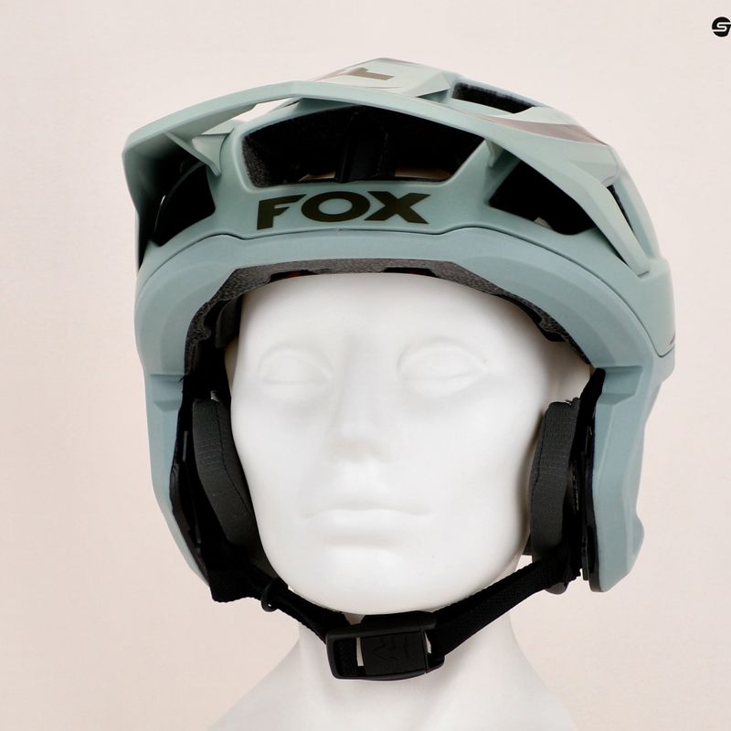 Kask rowerowy Fox Racing Dropframe Pro Dvide eucalyptus 12