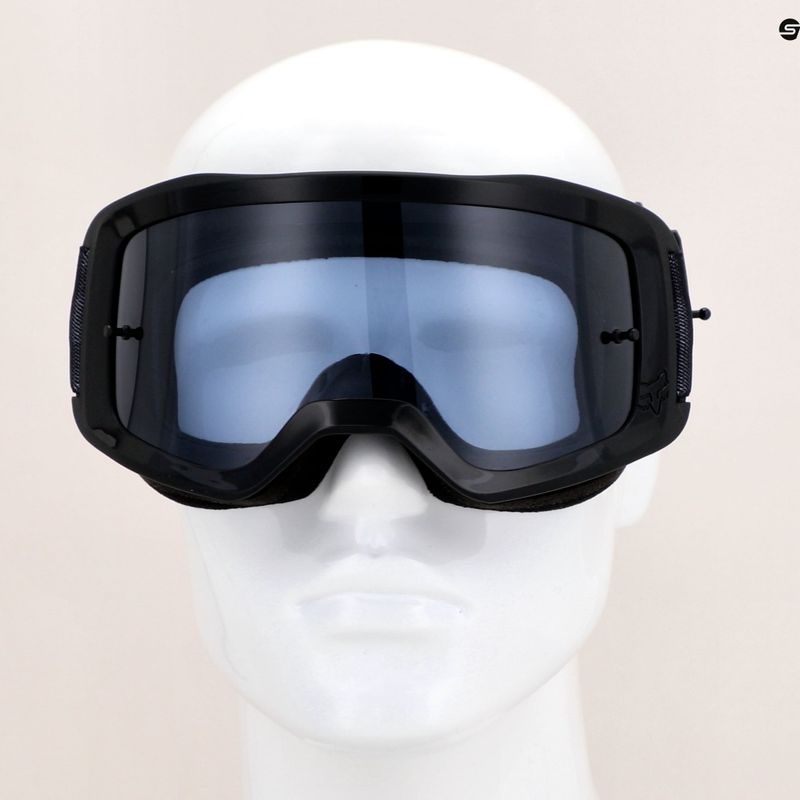 Gogle rowerowe Fox Racing Main Statk+ black/red/smoke 12