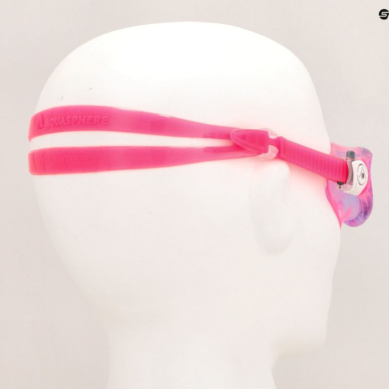 Maska do pływania dziecięca Aquasphere Vista pink/white/blue 10